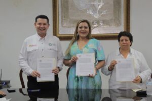Gobierno de Rosario firma convenio de colaboración con IMSS Bienestar.
