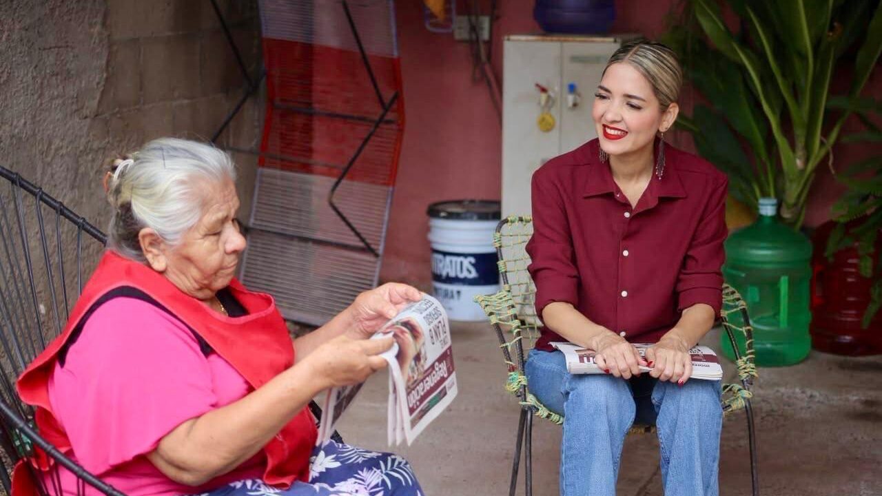 Estrella Palacios, una joven mujer de territorio que fortalece la organización de la Transformación en Sinaloa